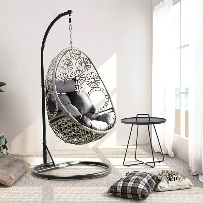 Swing Hanging Chair Garden Single Seat Adults Swing Egg Chair