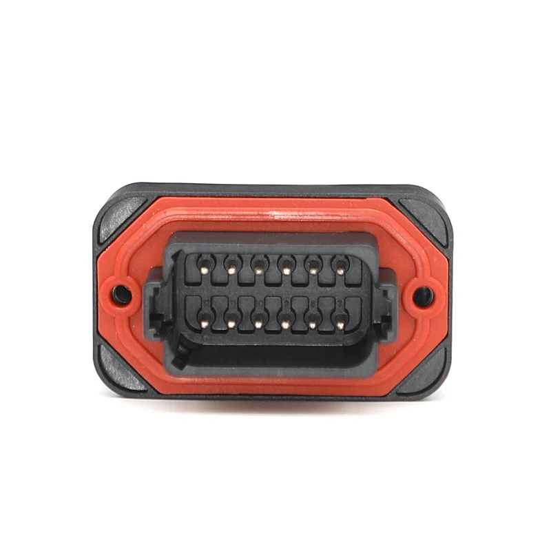 DT15-12PB 12-контактный мужской автомобильный водонепроницаемый разъем DT15 PCB