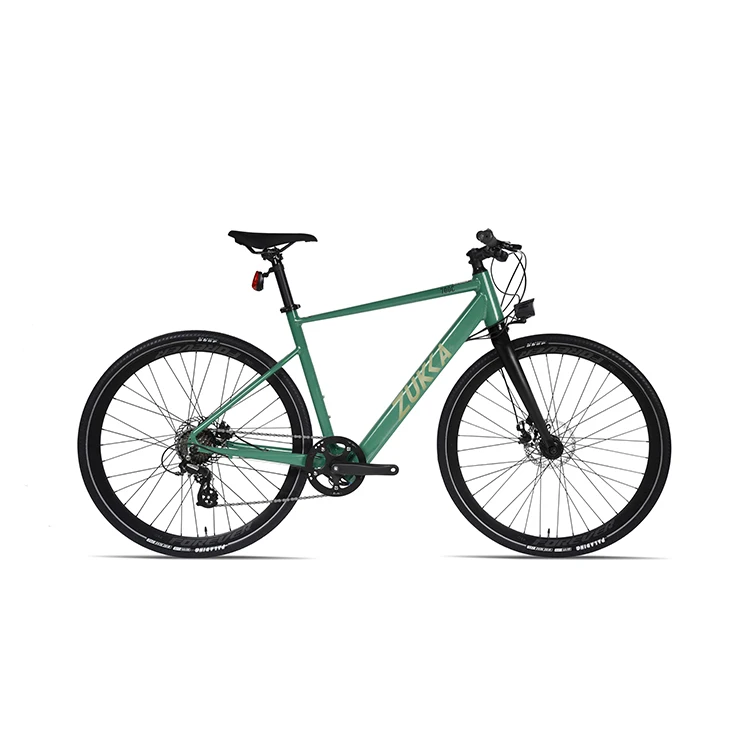 700C Electric Road Bike With 36V250W Motor And Straight Handlebar