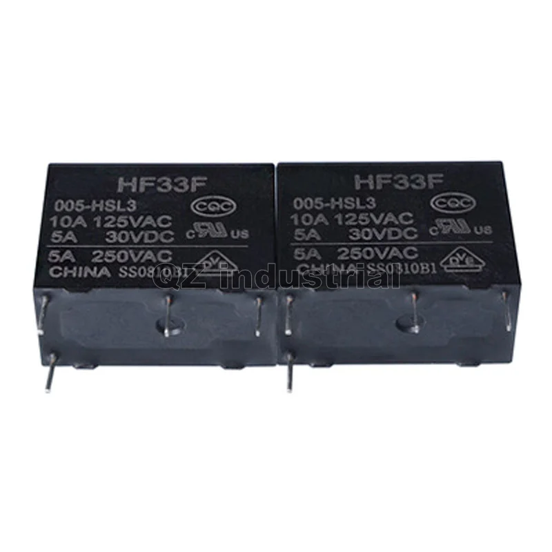 QZ PCB Bom сервис новый оригинальный 5A 30VDC 125VAC DIP4 реле HF33F-005-HSL3
