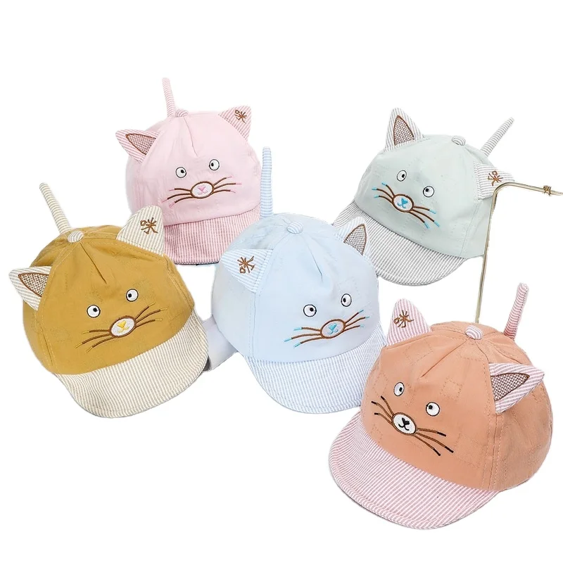 New custom baby thin cap cap visor newborn baby baseball cap.