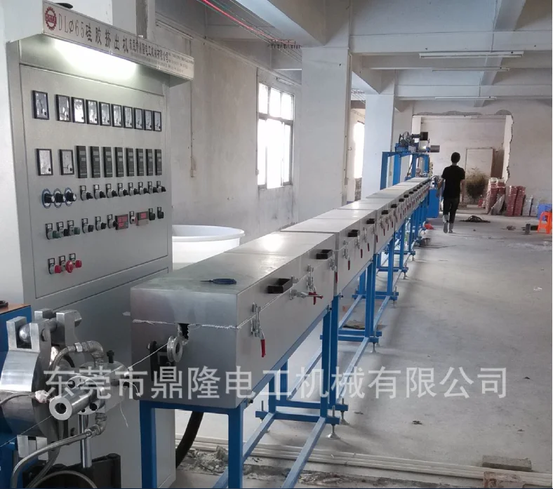 Silicone cable extruder, wire production line
