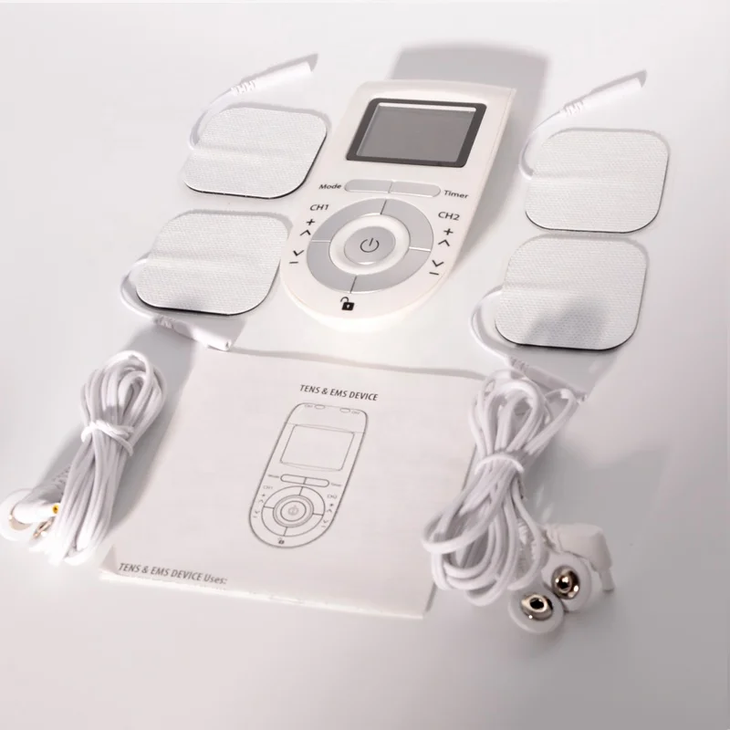 
Portable Digital Therapy Machine Pain Relief Tens unit Muscle Stimulator 