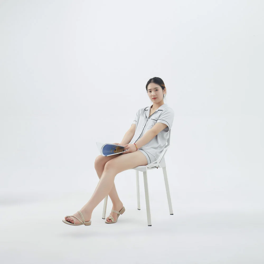 Manufacturer Recommend 300TC customized Short Pajamas with Bamboo Fiber