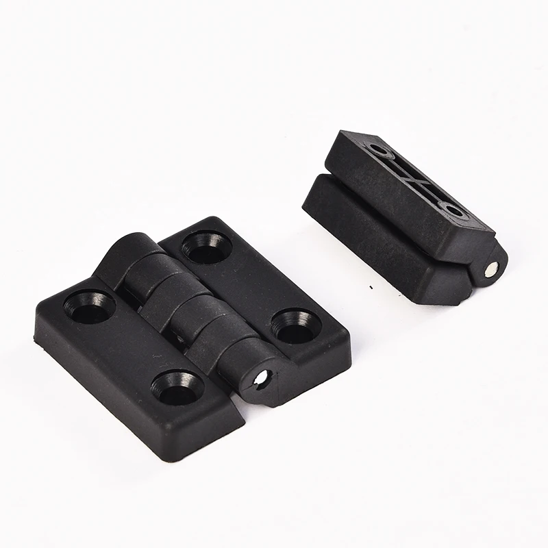 Plastic surface mount friction torque hinge black adjustable position door torque hinge