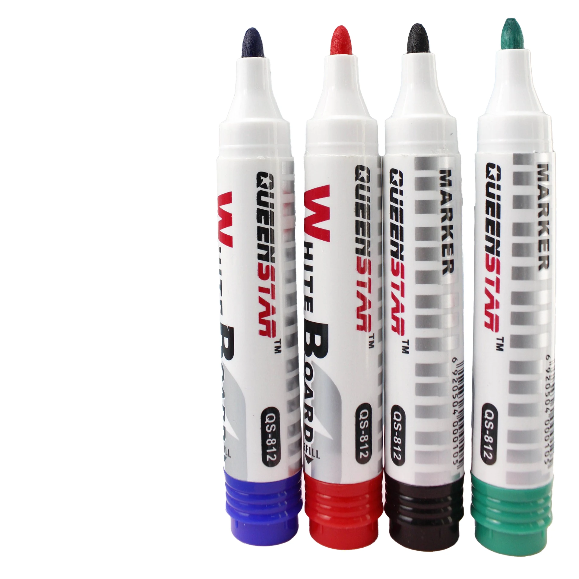 2025new KRC Stationery Accessories Dry Erase Bright 125mm Thick Long Blackboard Whiteboard Marker Pen Set School Office Supplier