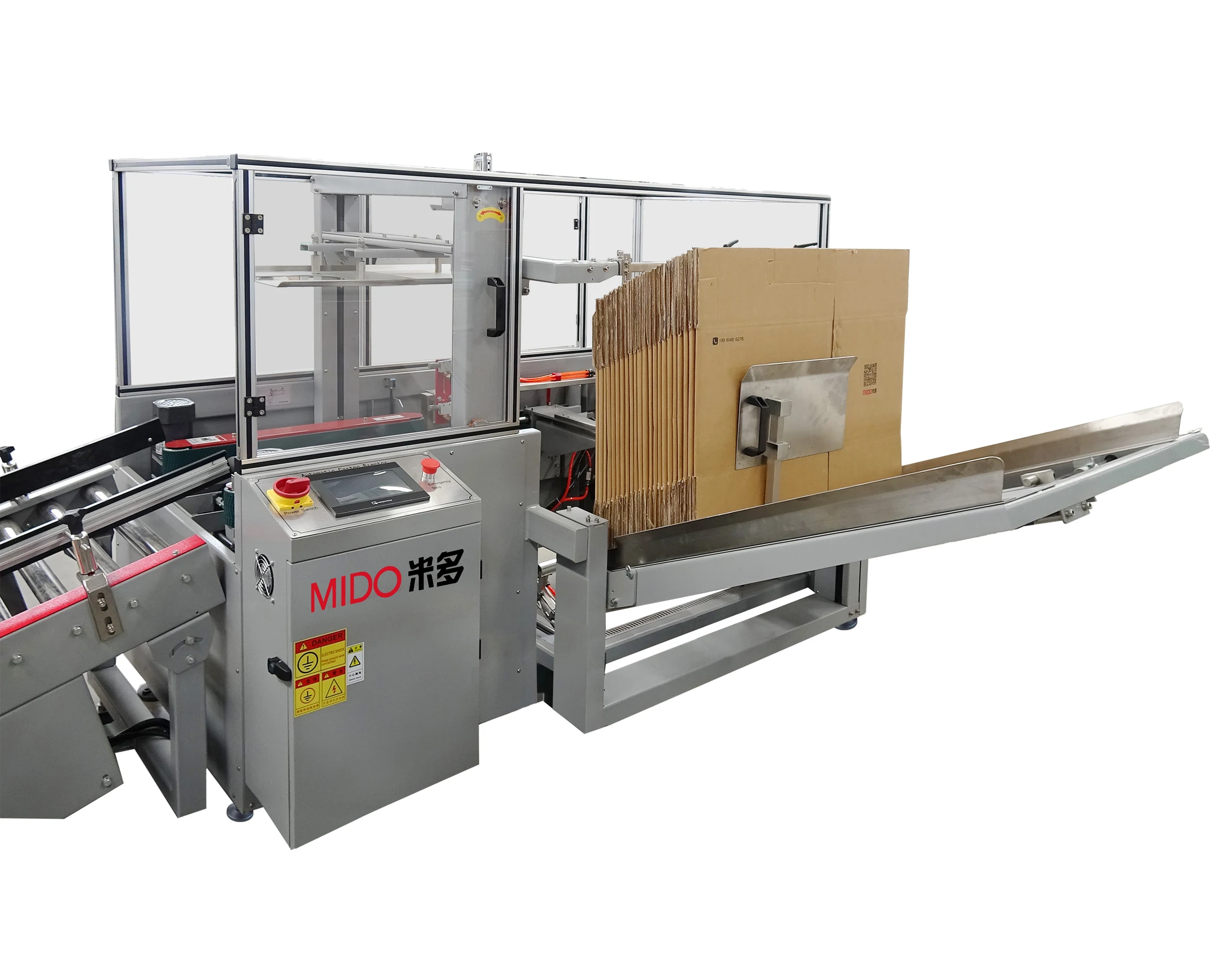 Manufacturer direct selling automatic carton box opening machine unpacking machine