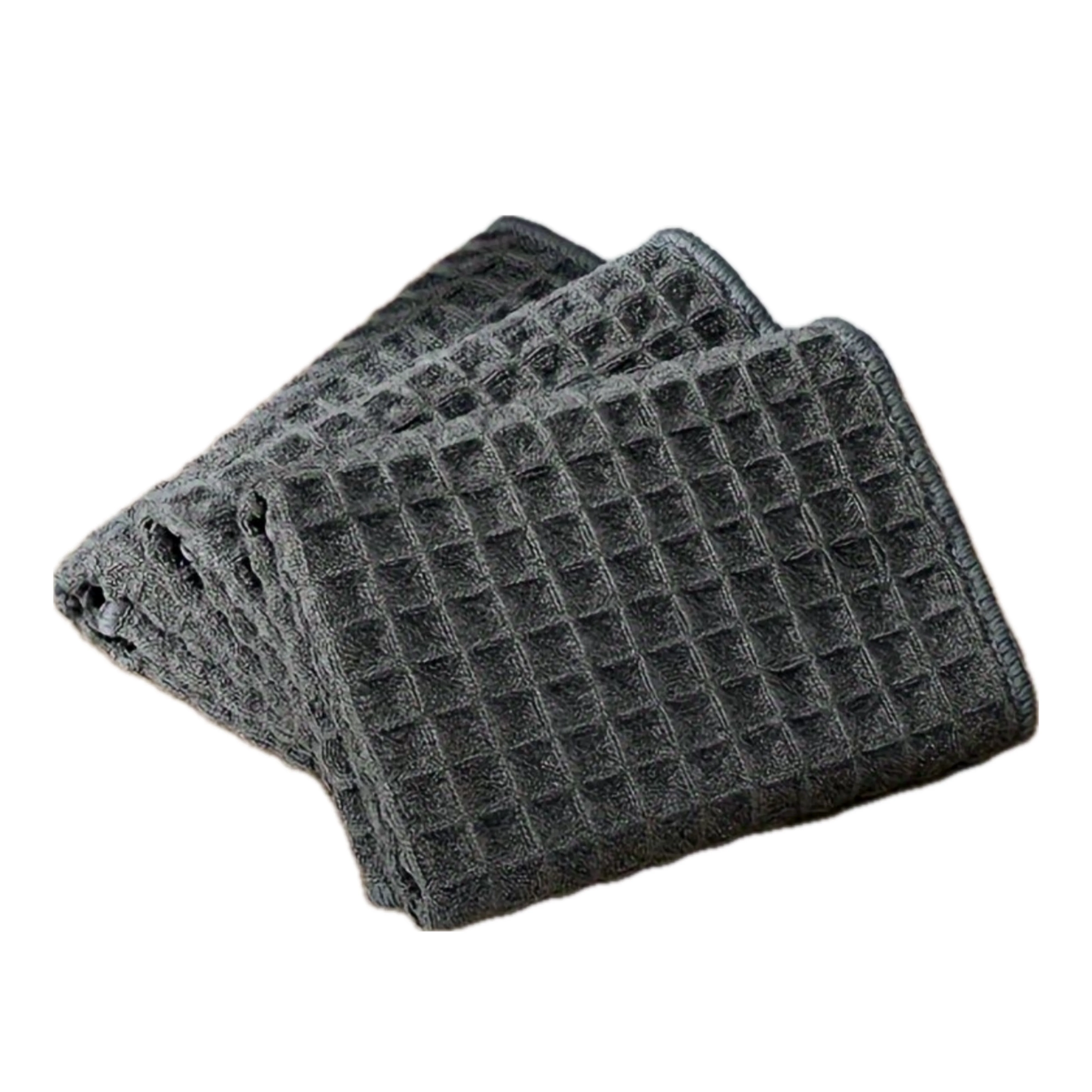 Большая вафельная тряпка для кухни, Волшебная салфетка для чистки автомобиля, оптовая продажа, Чистящая салфетка, полотенце из микрофибры в сетку из ананаса