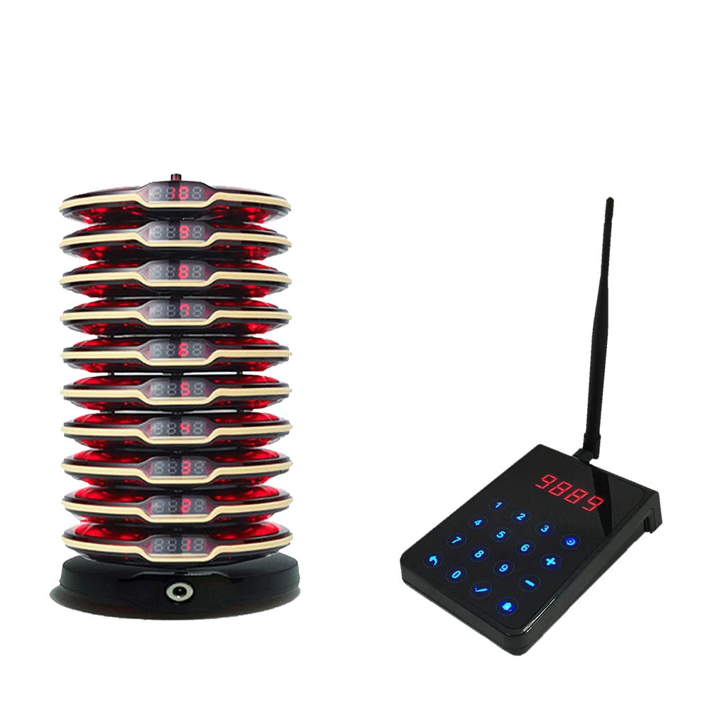 High quality wireless coaster pager calling systems for Restaurant