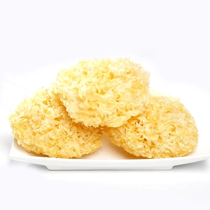 Chinese suppliers sell fresh, high-end, large-sized dried tremella from the Northeast at the best prices