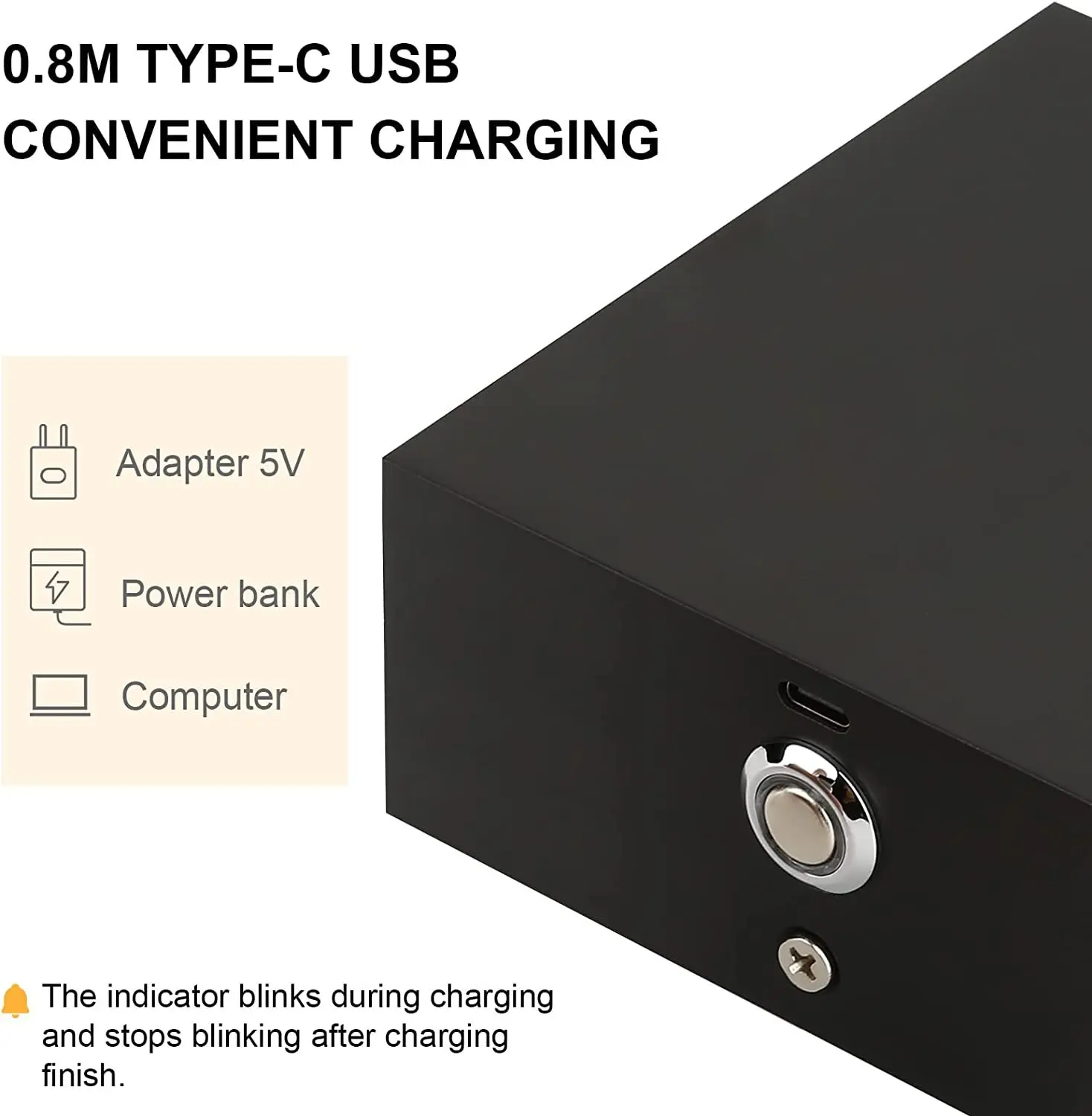 Touch Control LED Wall Sconce Battery Powered Dimmable Indoor Wall Lamp Rechargeable For Hallway Bedroom