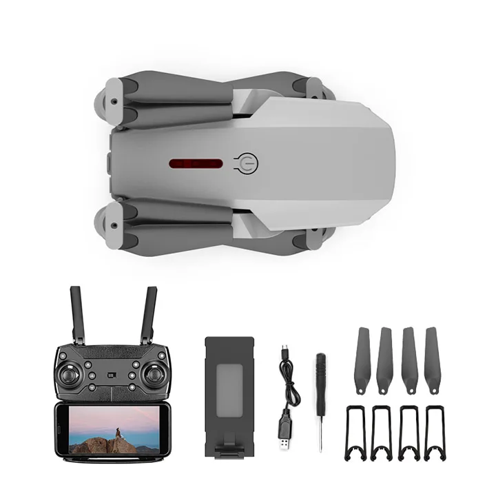 Радиоуправляемые игрушки E525 PRO E88 Дрон 4K с HD камерой Широкий угол WIFI FPV Радиоуправляемый квадрокоптер профессиональные складные