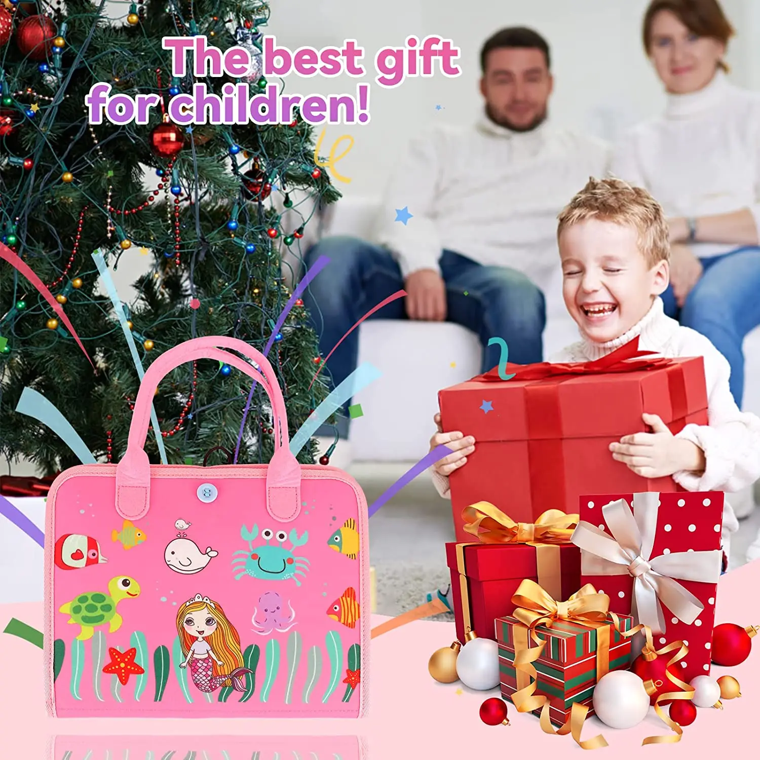 Custom Children Book Busy Board For Toddlers, Montessori Toys Busy Book Momtessorie Quiet Book Busy Board Toys