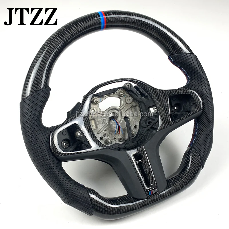 Для BMW G22 G42 G29 G20 M340i 2018 G21 G23 G26 2019 2020 2021 2022 2023 2024 рулевое колесо из углеродного волокна переключения передач с подогревом
