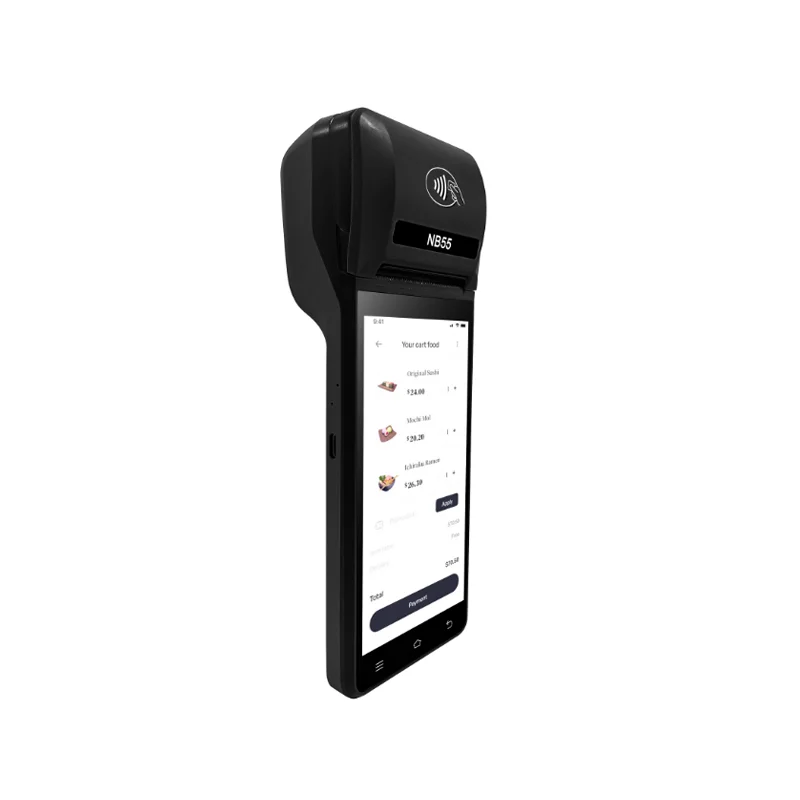 Android 13 4G Billing Pos Terminal Cash Register Handheld Mobile Pos Machine Restaurant Software Pos Systems