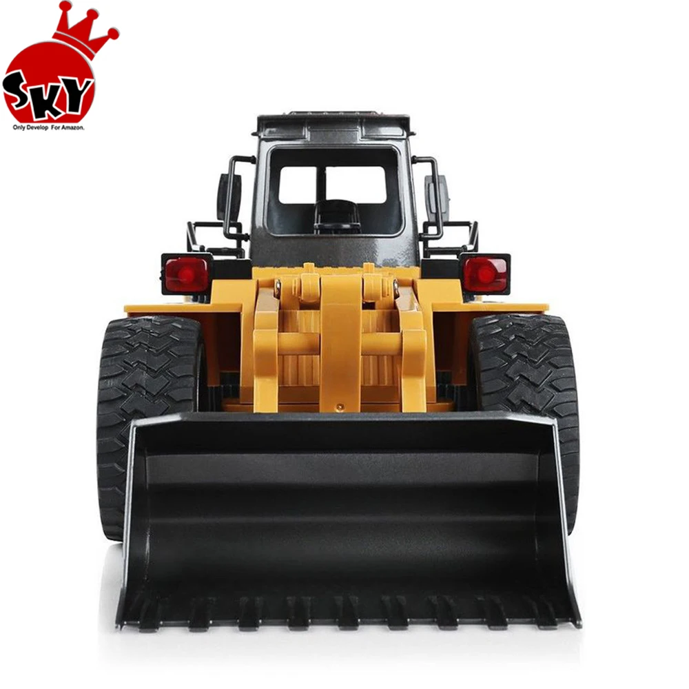 Front Load Toy Crane Container Truck 1/14 2.4G Full Remote Control Excavator Truck Toy