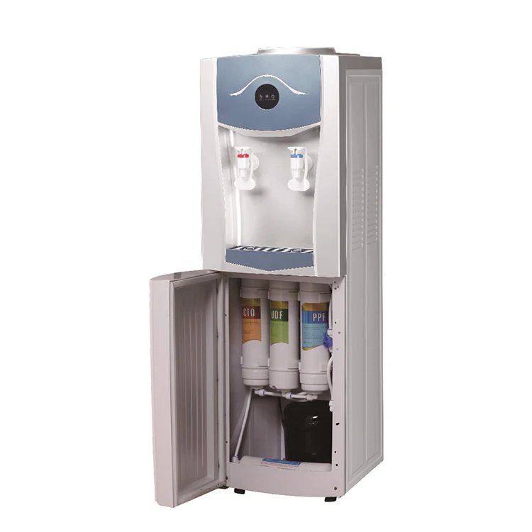 hot and cold floor standing water dispenser POU water dispenser