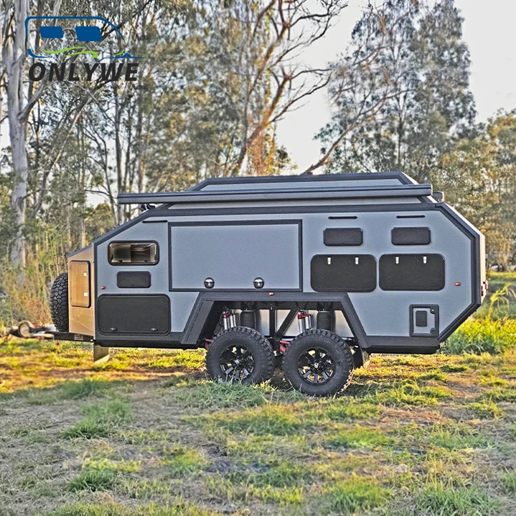 ONLYWE australian luxury small off road camper travel trailer