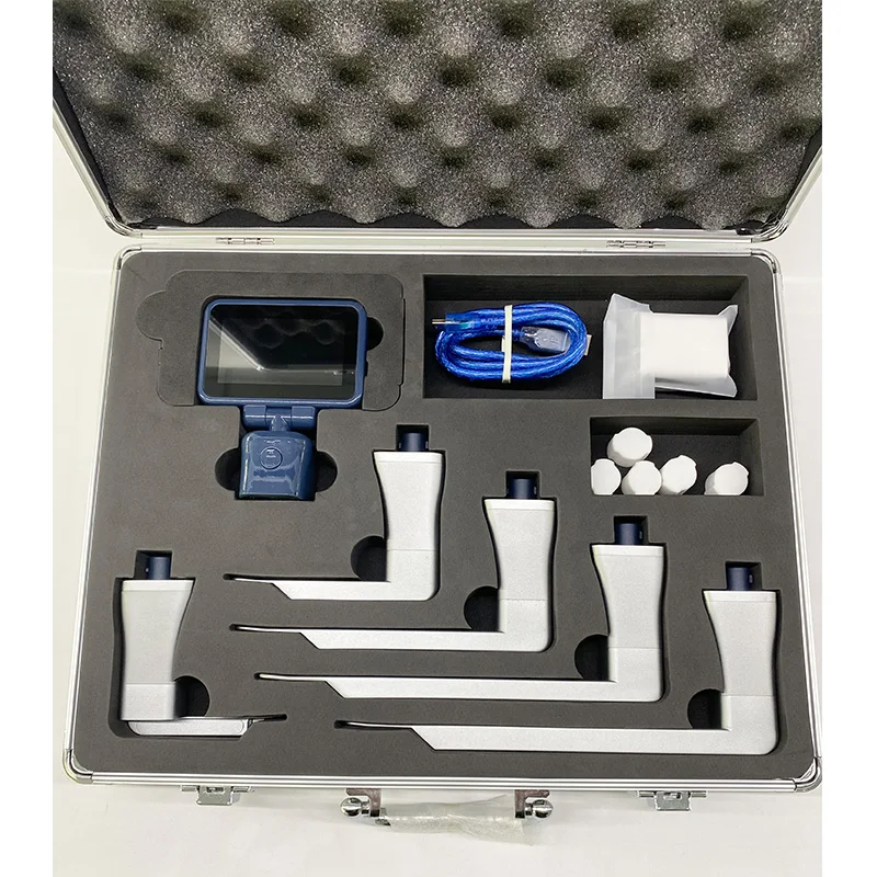 Portable Medical Veterinary Instruments Video Laryngoscope  4.5 inch touch screen