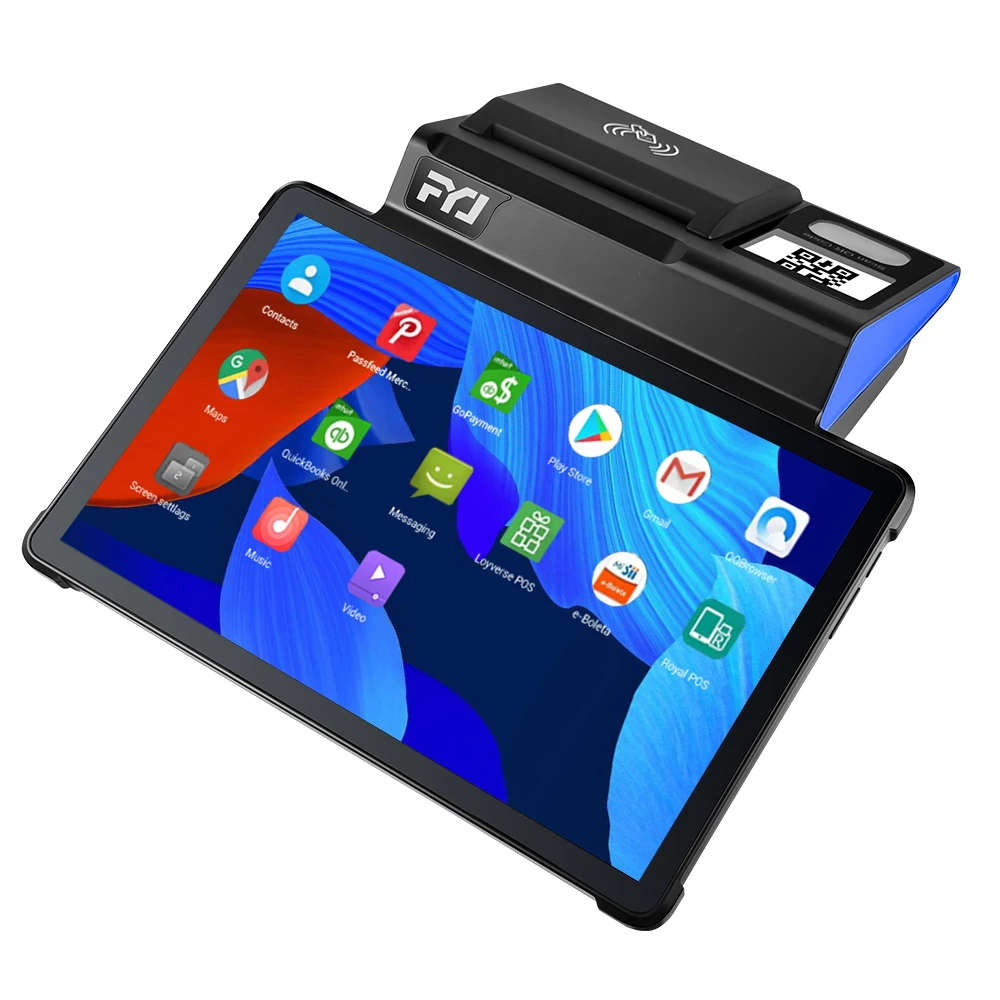 FYJ F1-T1 11 inch Desktop Touch Screen Point Of Sale Terminal Caja Registradora Cashless Payment Pos Systems For Small Business