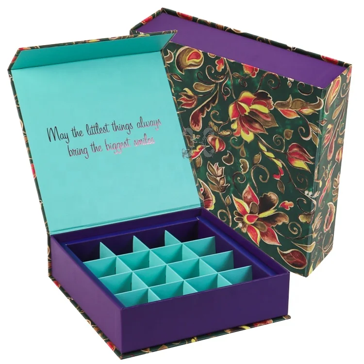 Hoe Nay Customized Printed Luxury Thick Cardboard Cookies Packaging Gift Boxes Close with Magnet