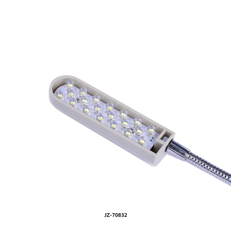 jinzhen adjustable 220V Industrial sewing machine led Lamp with 20led and strong magnet