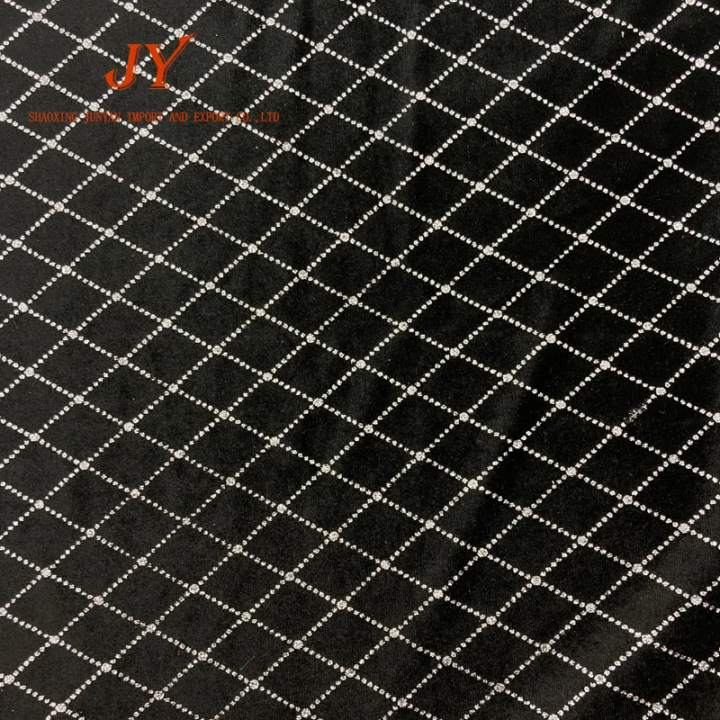 N STOCK шелковая бархатная фольга спандекс нейлон Серебро Стрейч бархатная ткань мягкая Золотая Металлик серебряная горячая распродажа