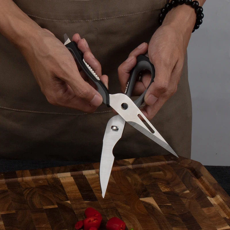 Multi-function Heavy Duty Shears Ultra Sharp Stainless Steel Kitchen Scissors for Chicken/Poultry/Fish/Meat Kitchen Shears