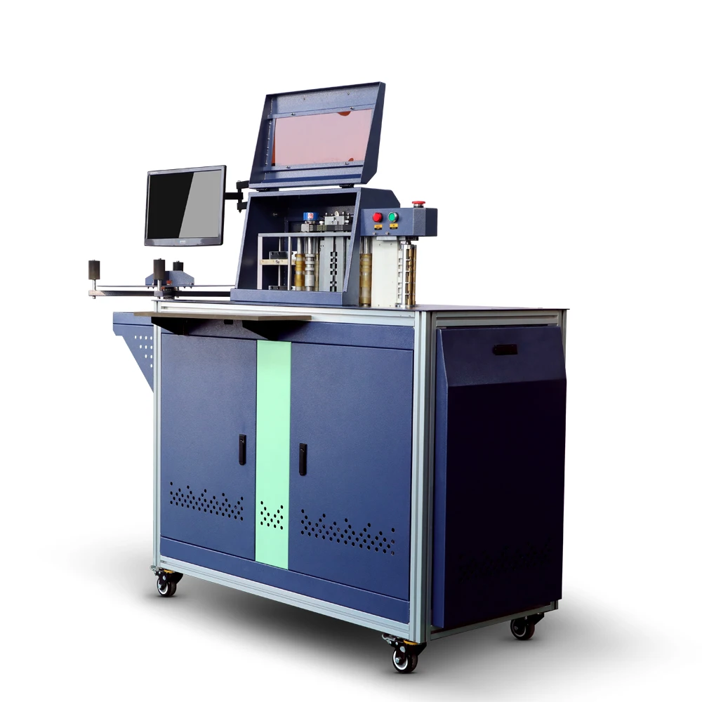 Weifang cnc алюминиевый Канал Письма гибочное оборудование/3d неоновая вывеска письмо делая машину