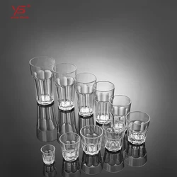 Elegant appearance PC plastic cup diameter 95mm,250ml cup plastic making
