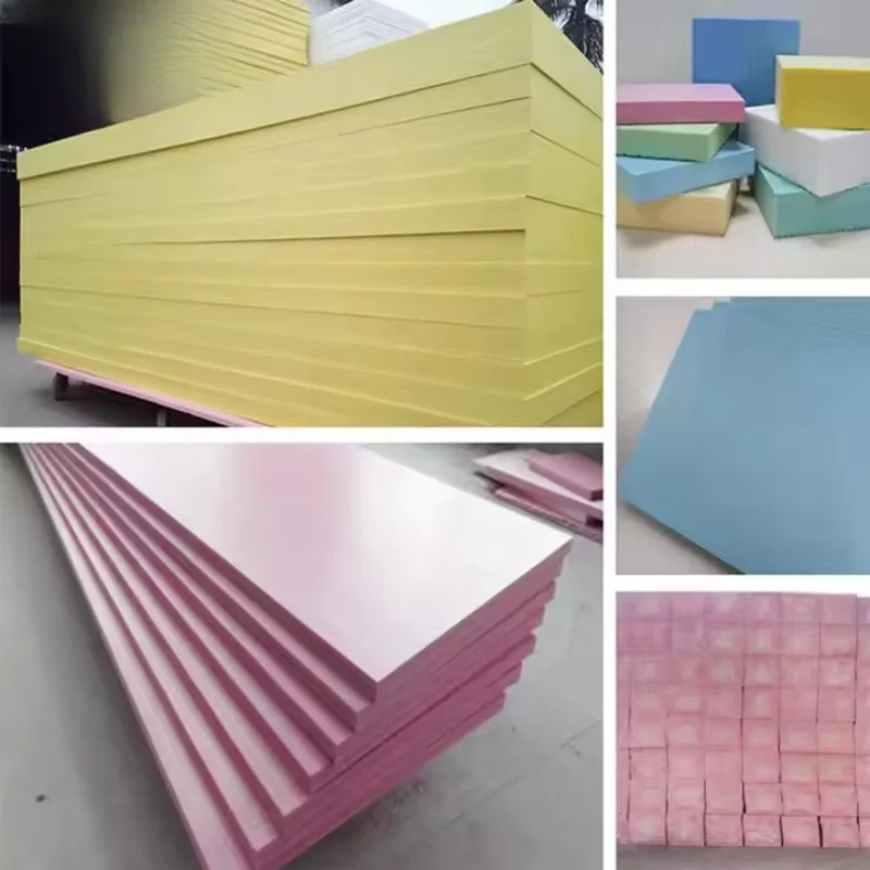 Heat and Sound XPS Insulation Material Foam Board Polystyrene for Wall Construction
