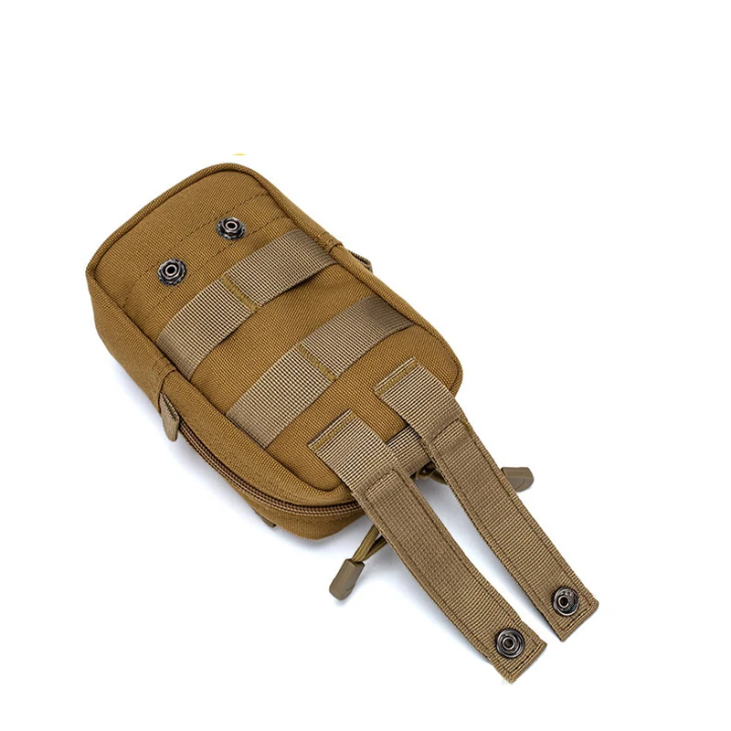 Waistband Double Laser Cut Molle Pouch Tactical EDC Belt Wait Bag Compact Outdoor Multipurpose Mobile Phone Holder