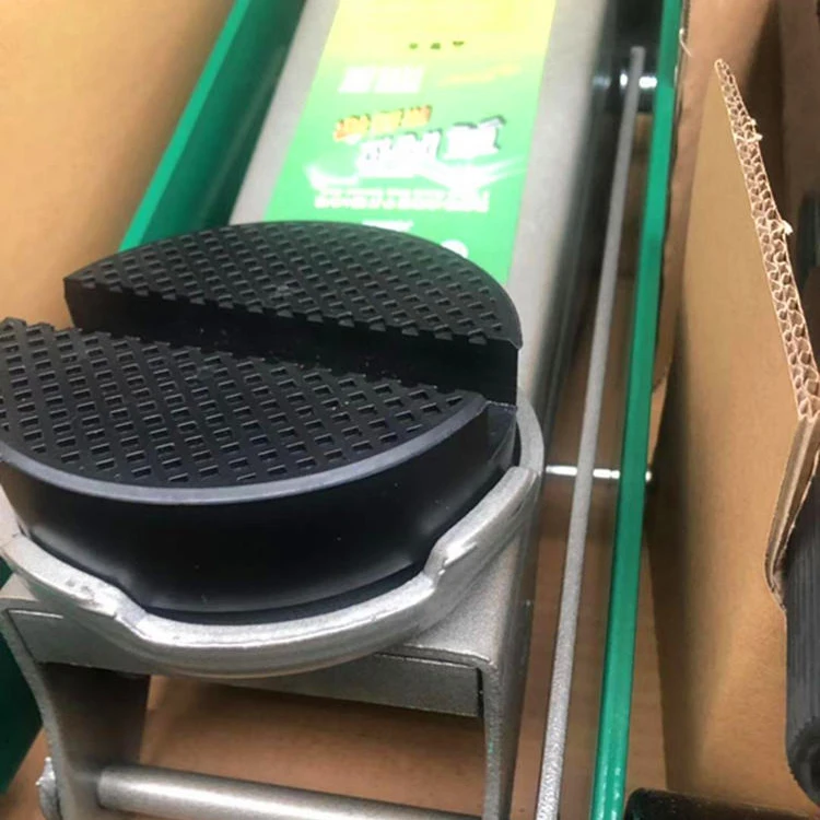 Hydraulic jacks pads Lifter height support block crane heightening head rubber plastic soft rubber protection head anti-skid pad