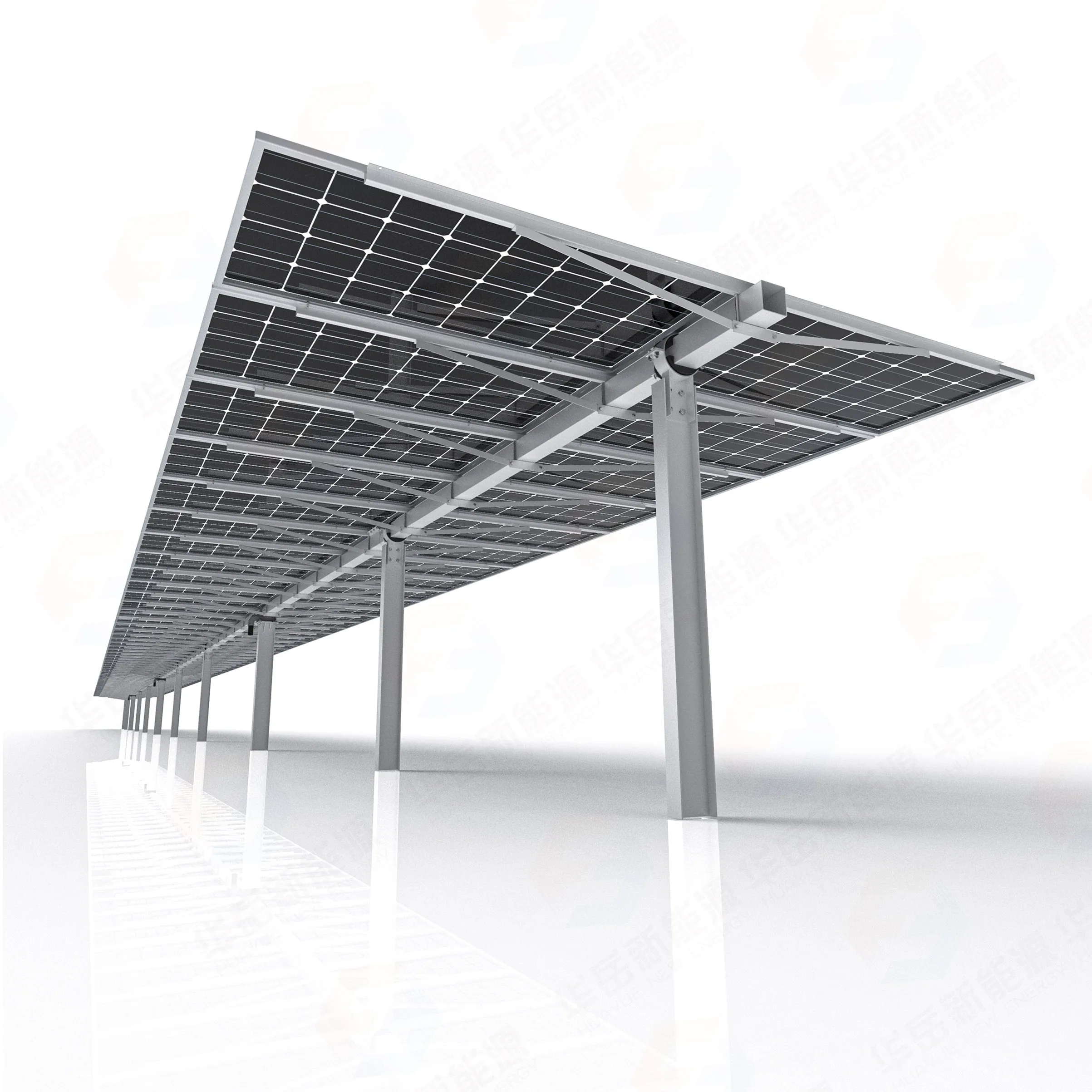 Huayue Солнечный trackerHYP-2-120PV-144-IR-M-4SD одноосный трекер плоский pv