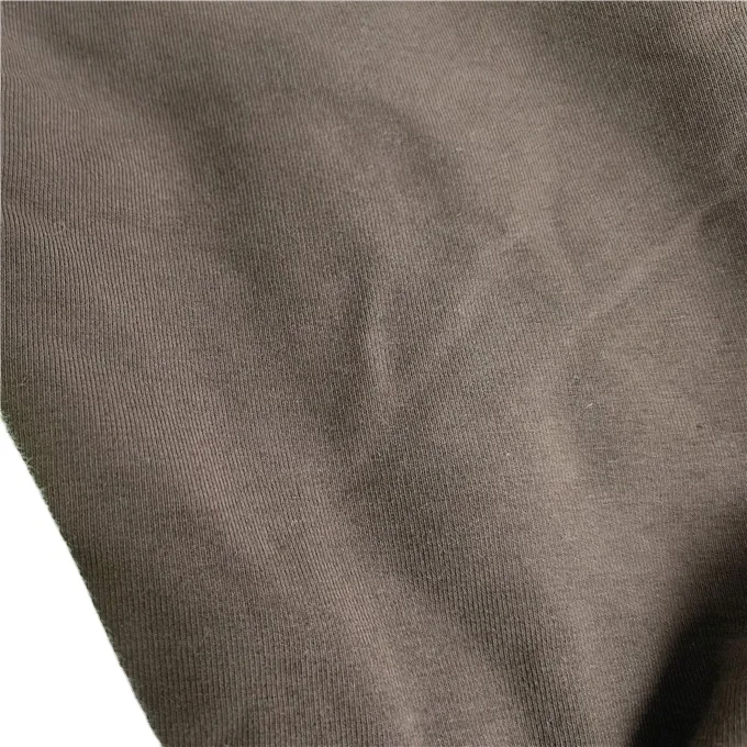 200gsm 53%Linen 42%Bamboo 5% Spandex Knitting Fabric Linen Bamboo Elastane Jersey Knitted Bamboo Linen Fabric