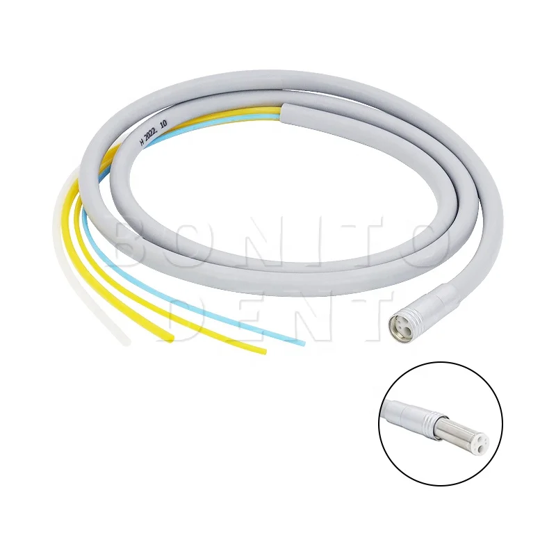 Handpiece Tube Dental Silicone 2/4 Hose Tubing for High Speed Handpiece Dentistry Material