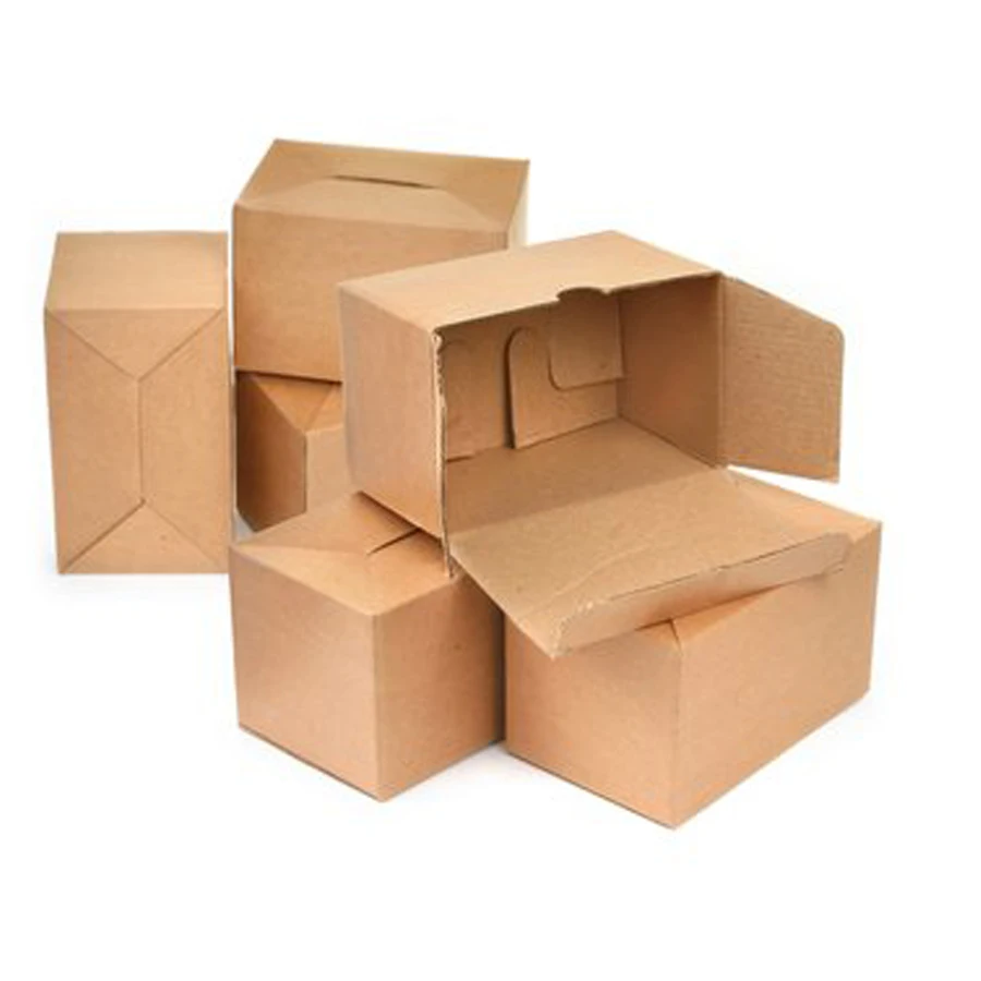Cheapest Lower MOQ Stock Cardboard Packaging Mailing Moving Shipping Boxes Corrugated Box Cartons