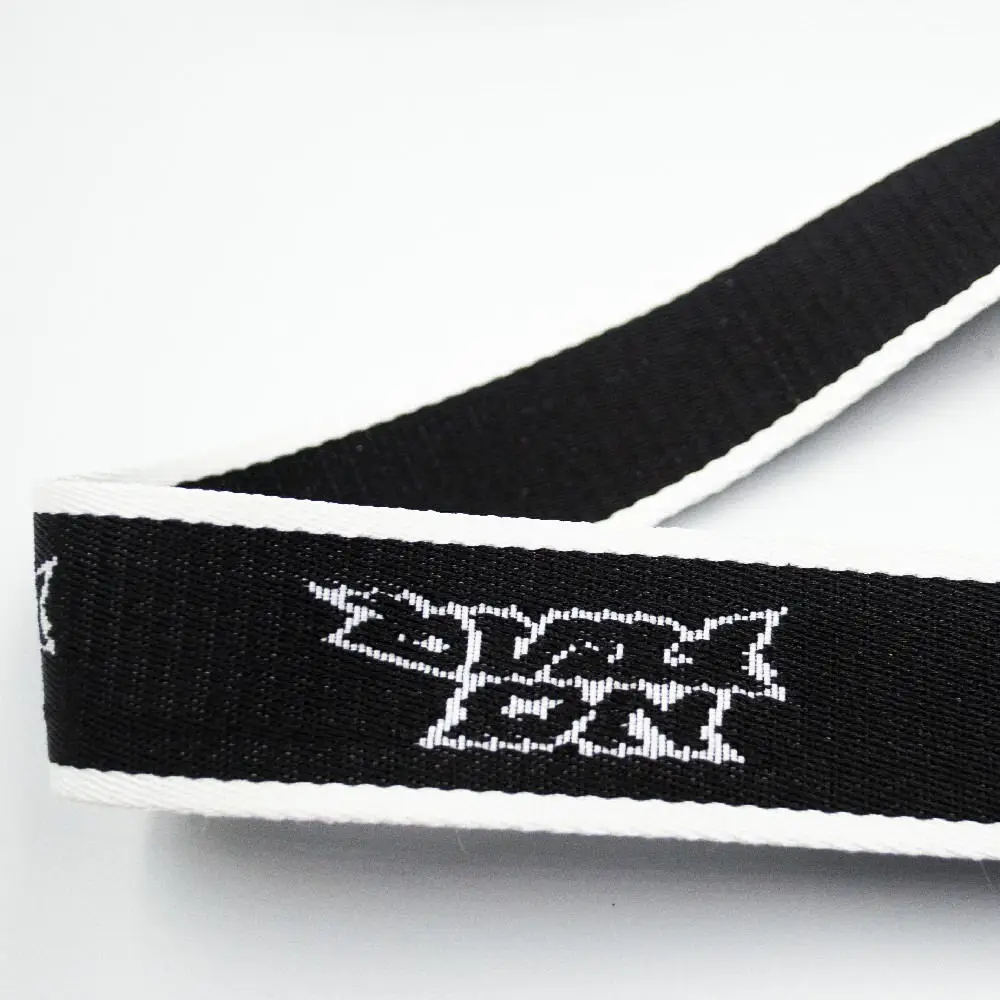 Custom  Recycled 100% Polyester Grosgrain Satin Ribbon For Garments