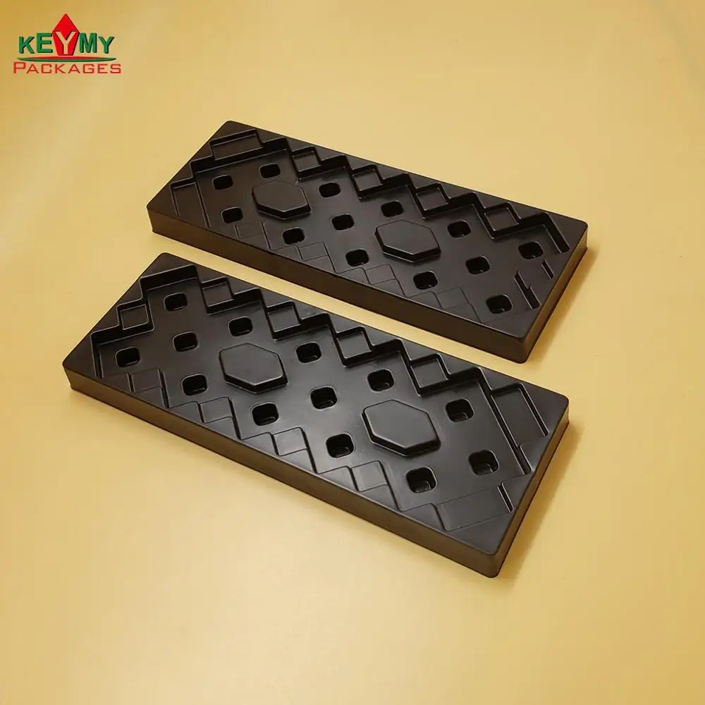 customize black PS inserts for chocolate from Shenzhen factory