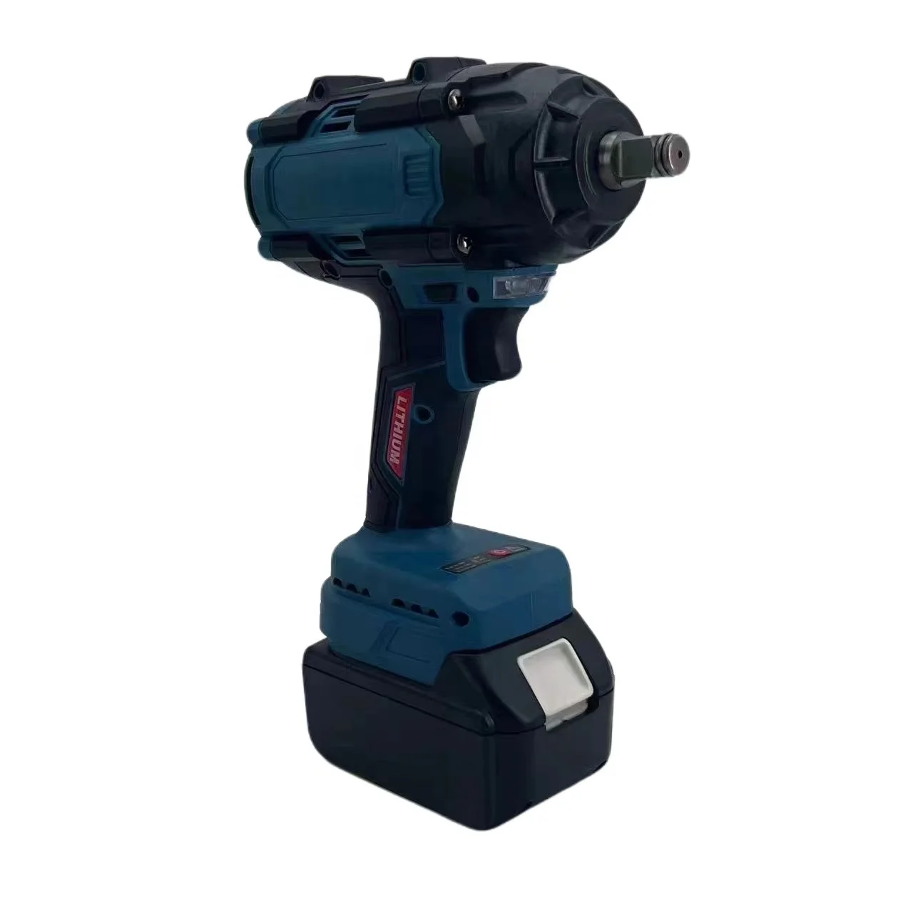 Professional Cordless Impact Wrench Rechargeable Power Tool Brushless Motor Li-ion Battery
