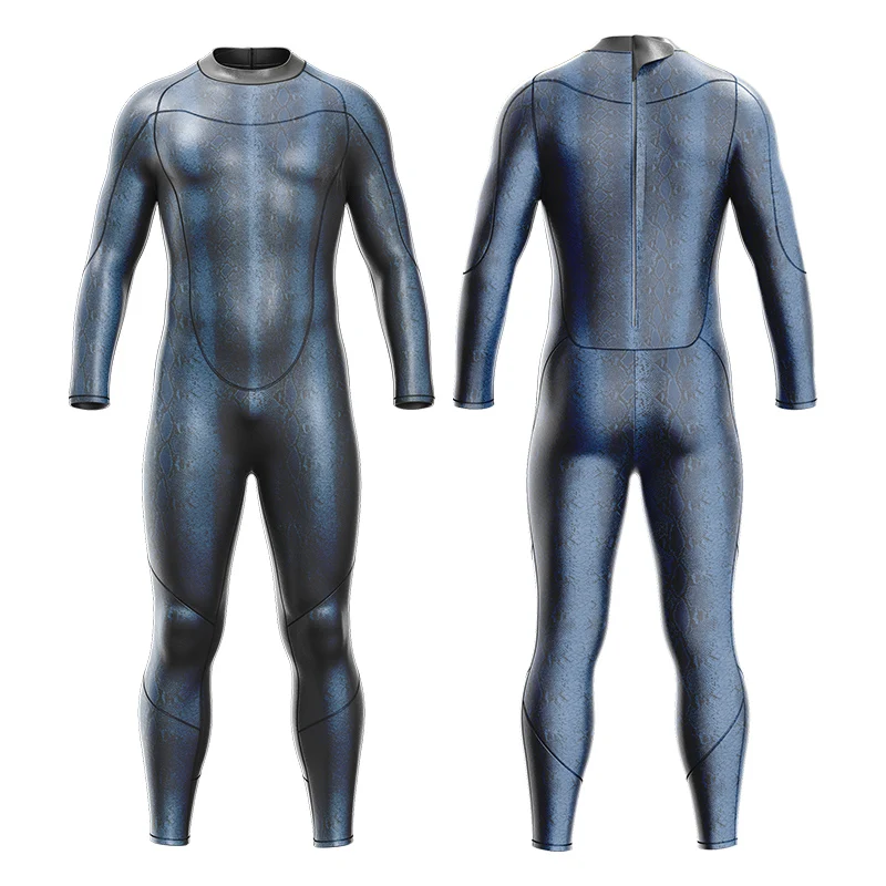 Factory customization Wetsuits Men Jumpsuit Neoprene 3/2mm and 5/4mm Full Body Diving Suit for Men