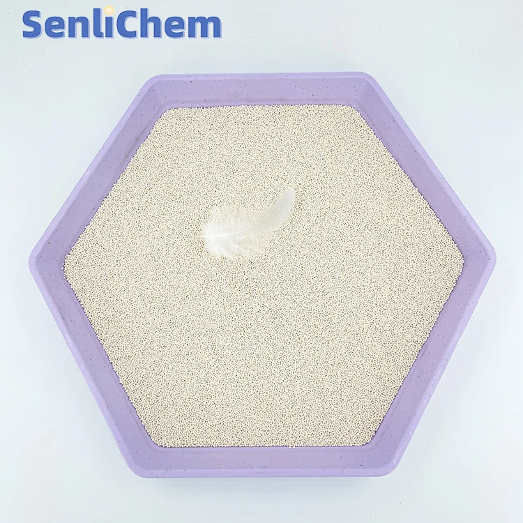 0.4-0.8mm Gas Purification Oxygen and Nitrogen Separation CO2 removal Zeolite 5A Molecular Sieve