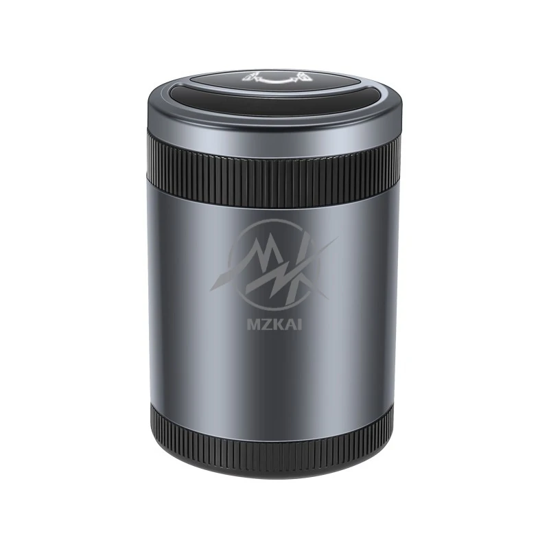 Interior accessories smart electric cigar luxury cigarette kits electronic ashtray usb custom LOGO stainless ashtray for car