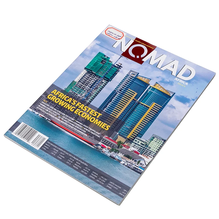 Bulk Offset Printing Glossy brochure booklet Magazine printing