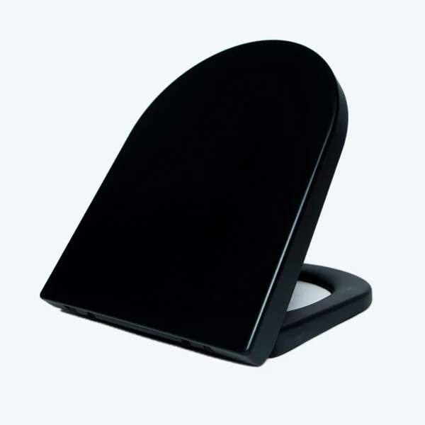 INTOP best  price Popular ceramic black toilet seat bathroom  Standard UF toilet seat