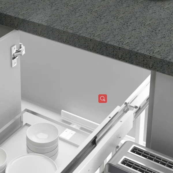 Factory Sell Kitchen storage Cabinet Magic Corner basket for Home usage cabinet accessories