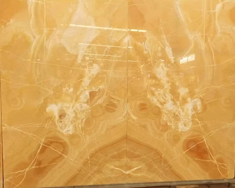 Nature Style Yellow Onyx Marble China Honey Orange Onyx Stone For Room Wall Decoration China Onyx Backlight Wall