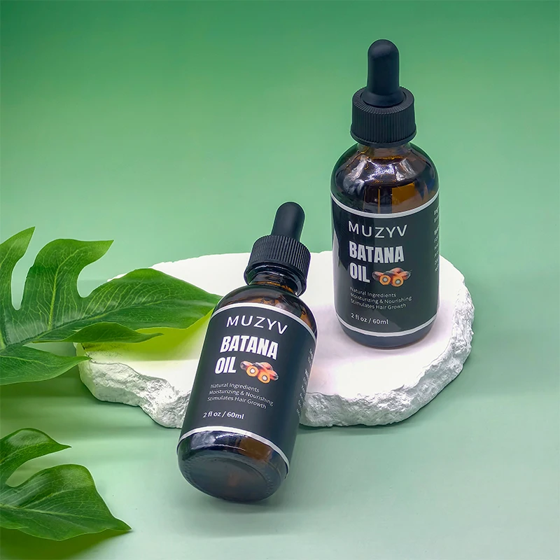 Custom Logo hair care massage oil Hair Loss Repair pure natural raw batana oil for hair