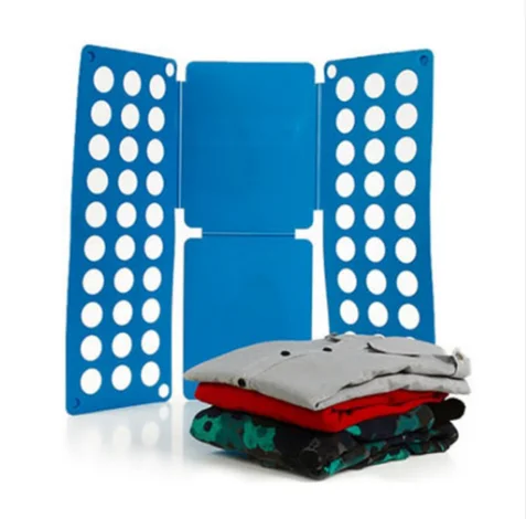 7 Colors Practical Home Convenient Kid Clothes Folder Organizer Plastic Quick T-Shirt Clothes Laundry Shirt Fold Folding Board