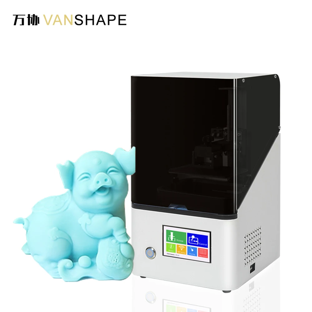  Цифровой Высокоточный 3D-принтер Vanshape Фоточувствительный полимерный светоотверждающий ЖК-дисплей
